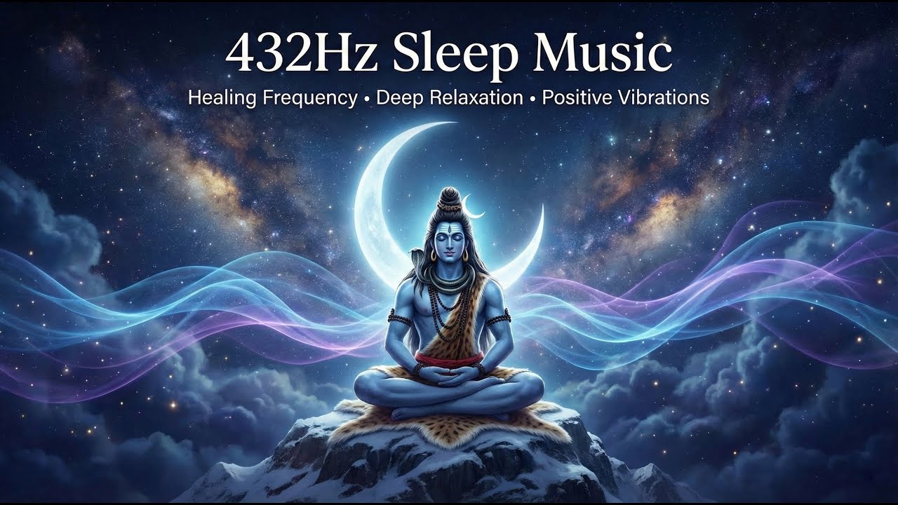 432Hz शिव ध्यान संगीत | तनाव मुक्त ध्यान | गहरी नींद व मन की शांति I 432Hz मेडिटेशन म्यूजिक