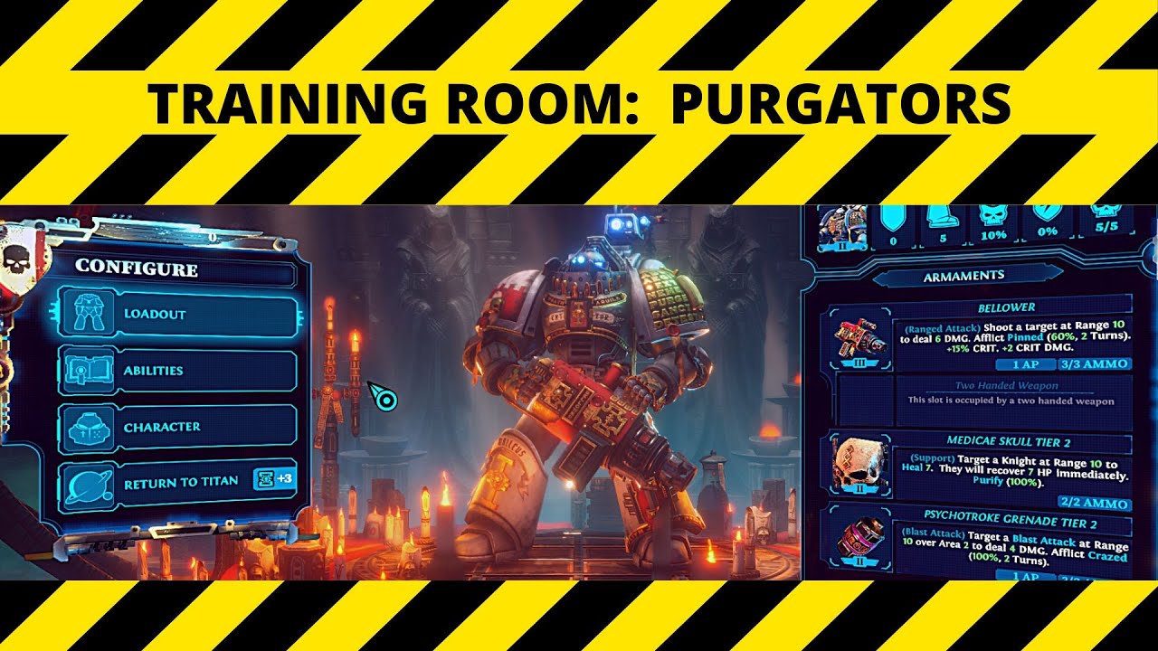 WH40K Chaos Gate: Daemon Hunters - Purgator Guide