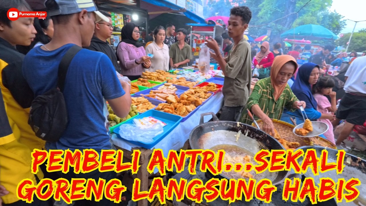 CUMA DISINI REBUTAN MAKANAN UNTUK TAKJIL JELANG BERBUKA PUASA