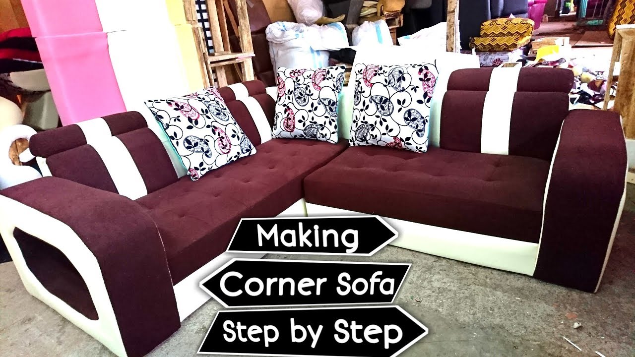 How to make a minimalist sofa corner | These are the steps of workmanship