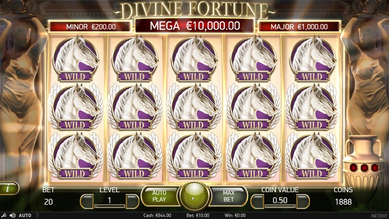 Cheating when playing slot machines - Divine Fortune Slot