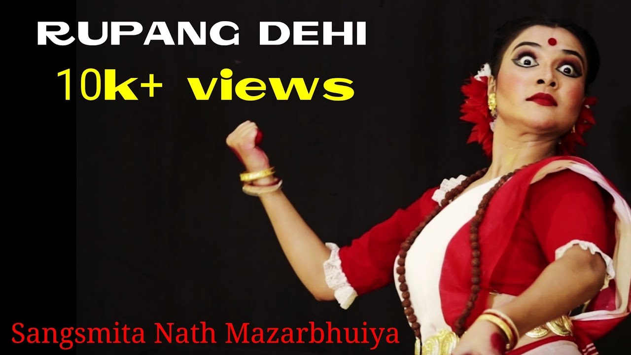 Rupang Dehi| Madhukaitava Bidhvangsi| Gaudiya Dance cover| Mahalaya | Sangsmita