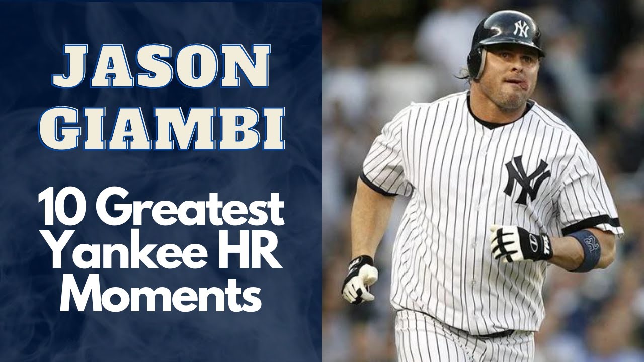 Jason Giambi 10 Greatest Yankee Home Run Moments