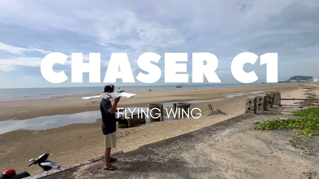 Chaser C1 Flying Wing 4s1p Test