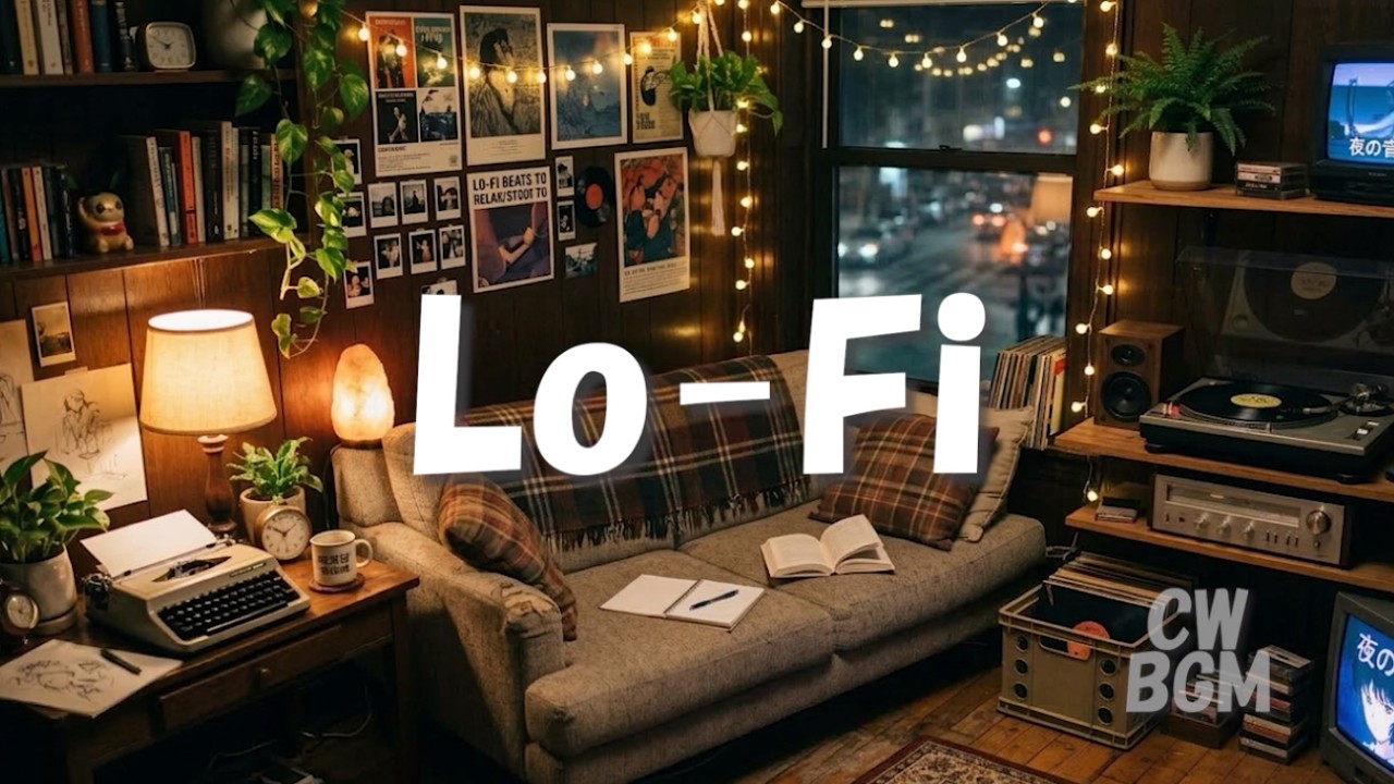 【作業用BGM】Lofi Hip Hop　疲れた心に癒しを。