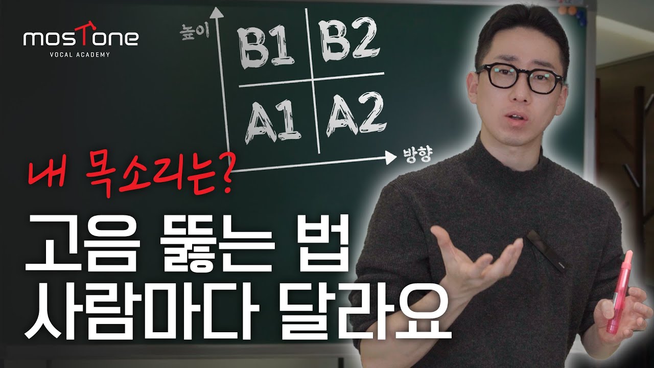 (영업기밀 폭로) 목소리 타입별로 어떻게 고음을 뚫어야할지 알려드립니다