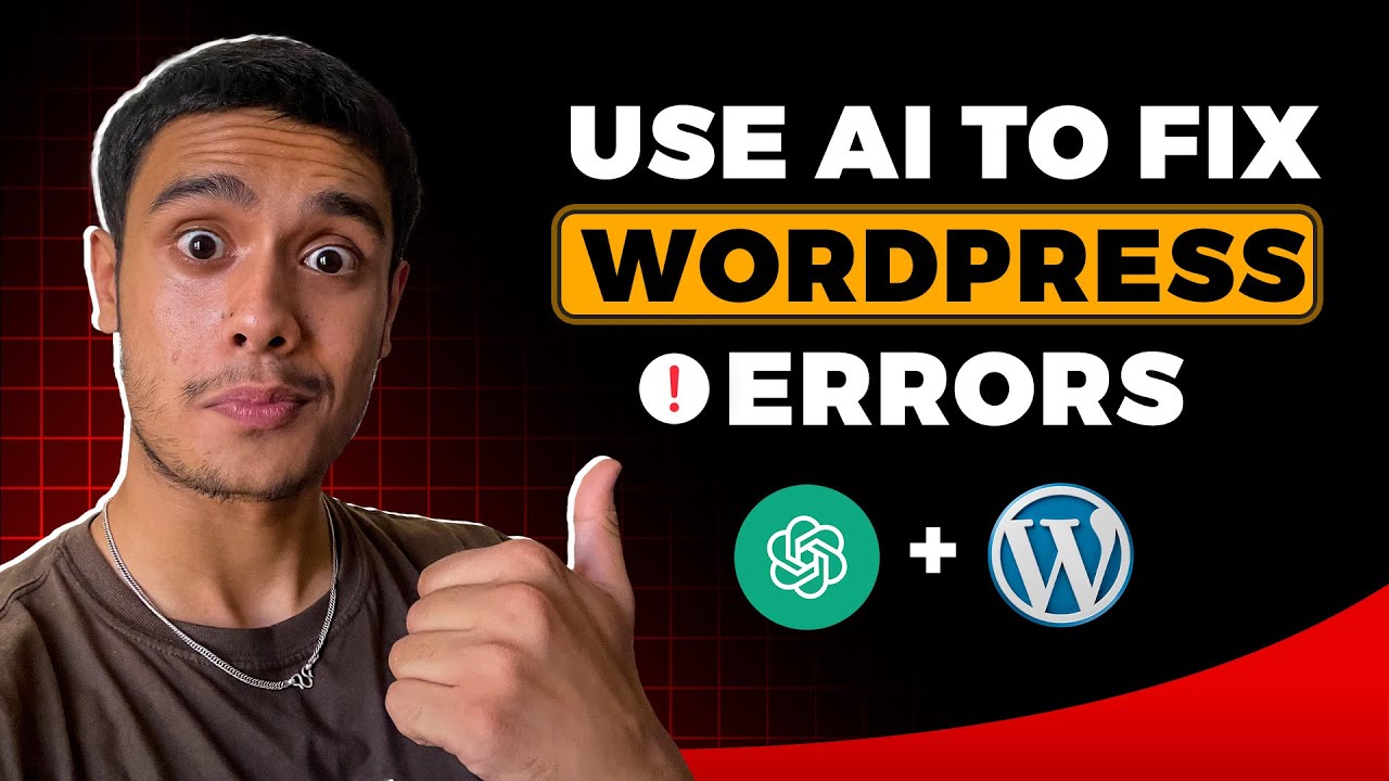 Fix WordPress Errors with ChatGPT - No More WordPress Critical Errors