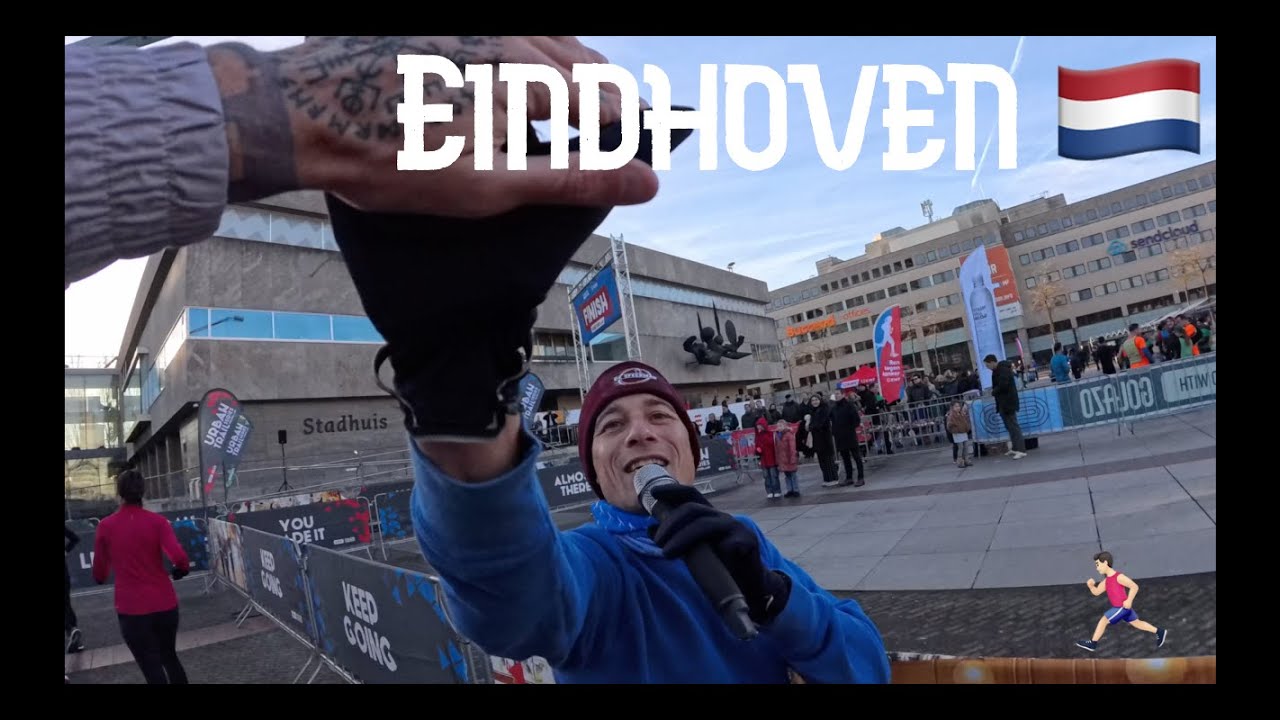 The Coolest 10k run!? Urban Trail in Eindhoven, Netherlands 🇳🇱