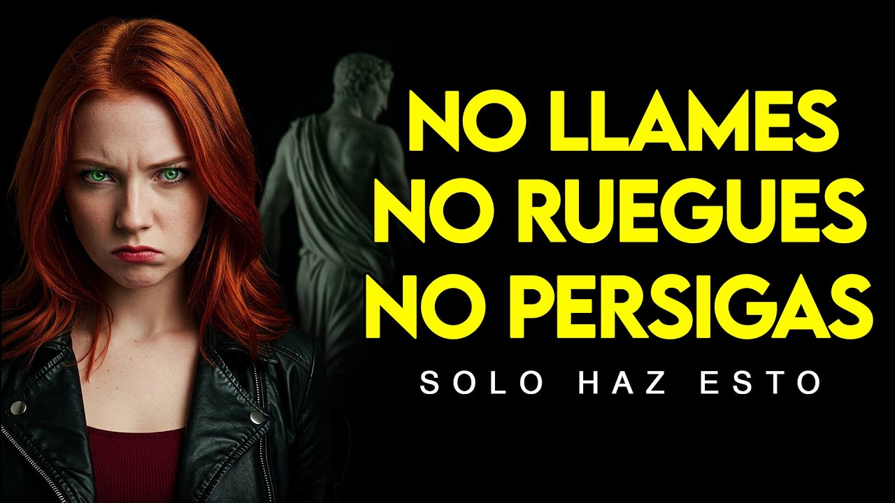 SOLO RETÍRATE EN SILENCIO DE ESA RELACIÓN QUE TE CONSUME | ESTOICISMO