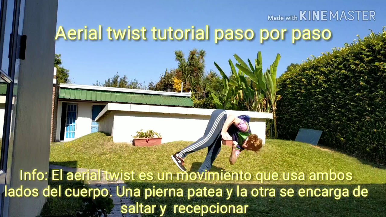 Aerial twist tutorial