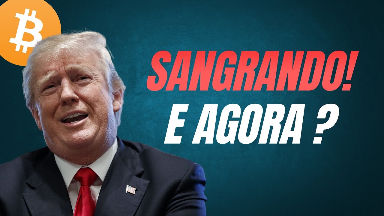 BITCOIN: SANGRANDO. SURPRESA OU ERA O QUE ESPERÁVAMOS? E AGORA?