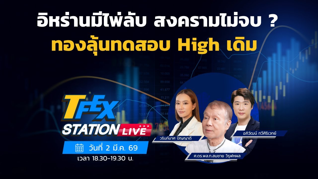 TFEX Station วิเคราะห์ราคาสินทรัพย์ตลาดฯ Futures 2/03/2026