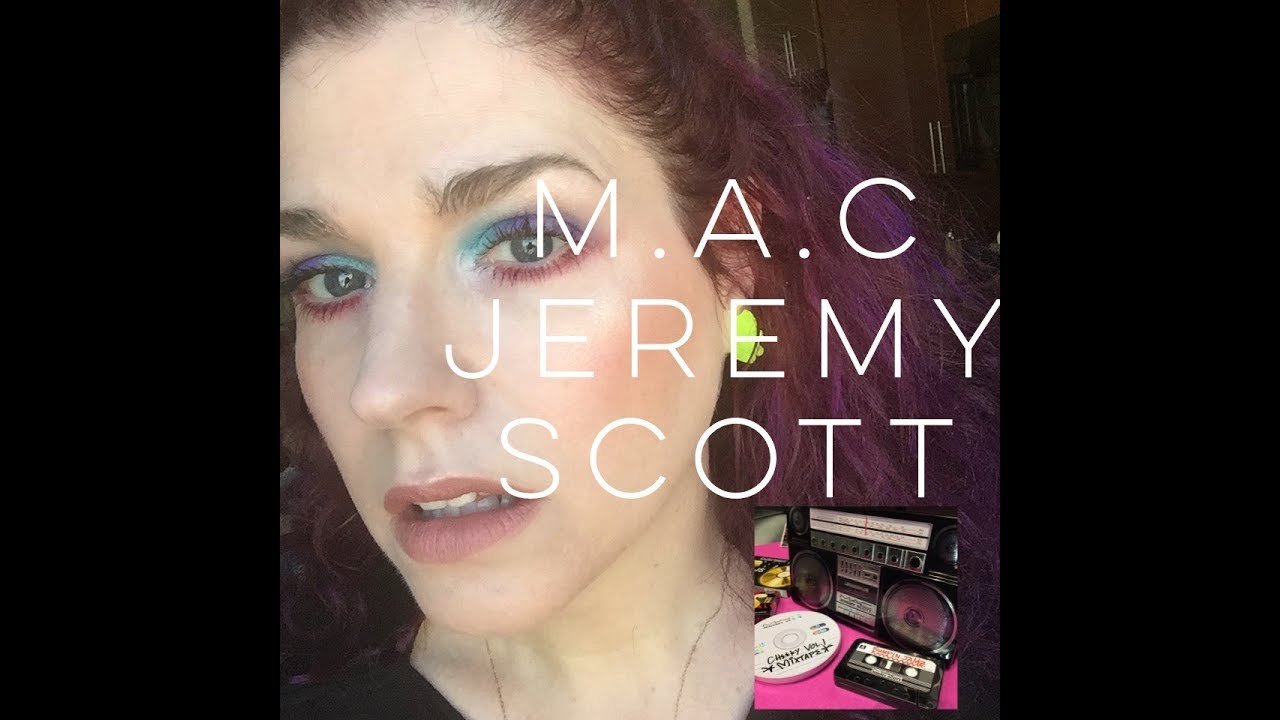 M.A.C Jeremy Scott UNBOXING & MAKEUP