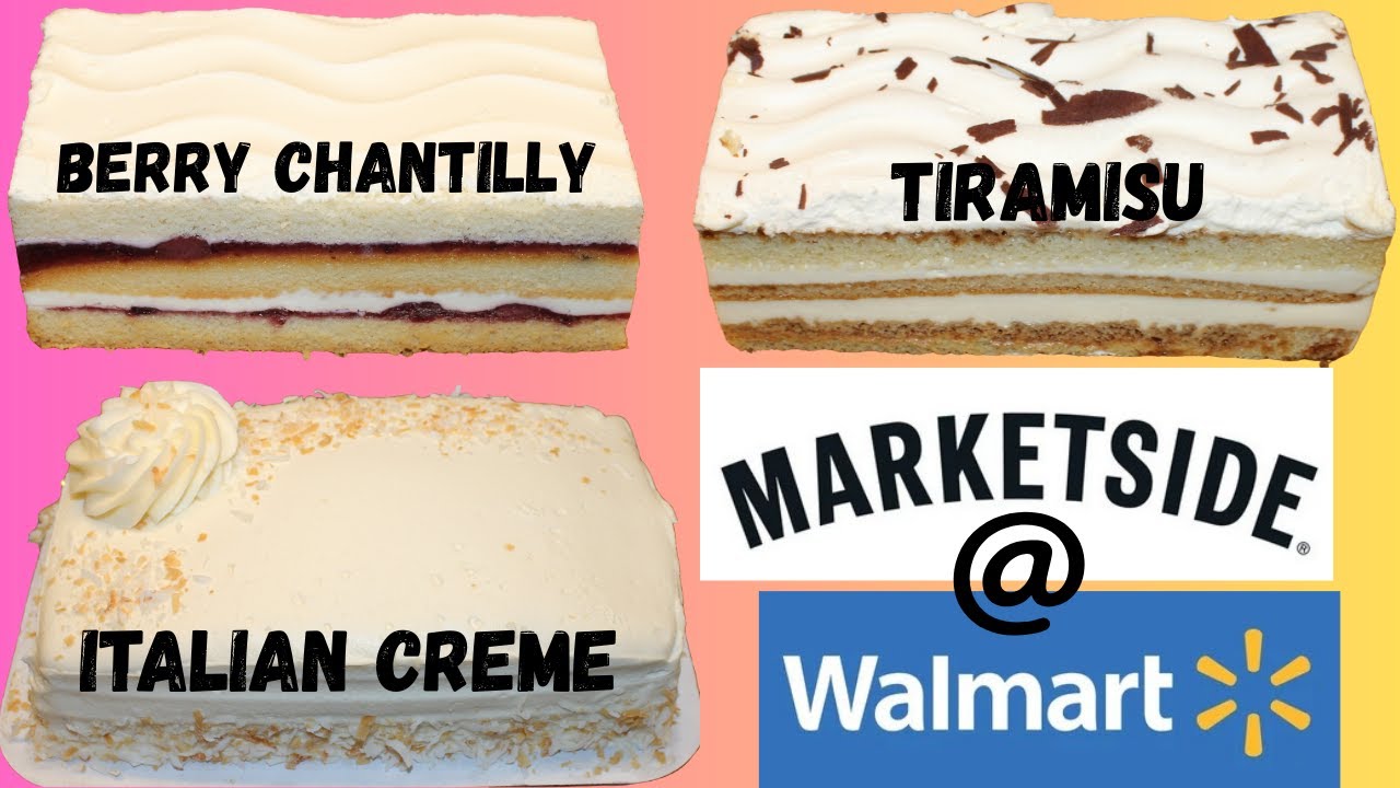 Marketside (Walmart): Обзор ягодного кекса «Шантийи», кекса «Тирамису» и итальянского кекса «Крем»