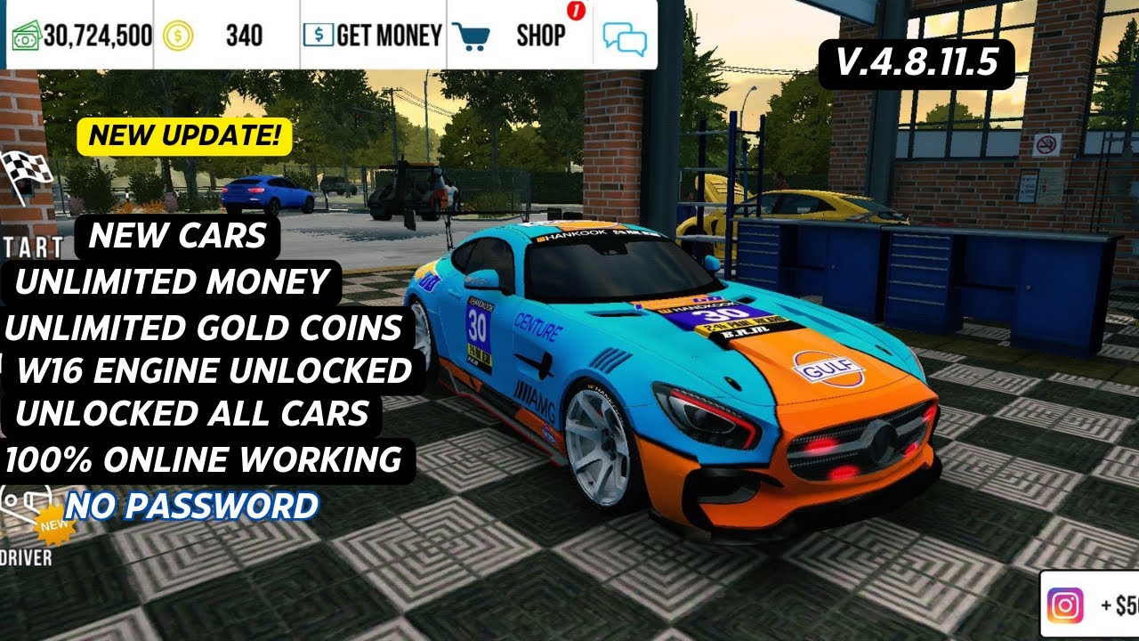 Car Parking Multiplayer Mod Apk v.4.8.11.5 Terbaru 2023 - Unlimited Money & Coins🤑💰