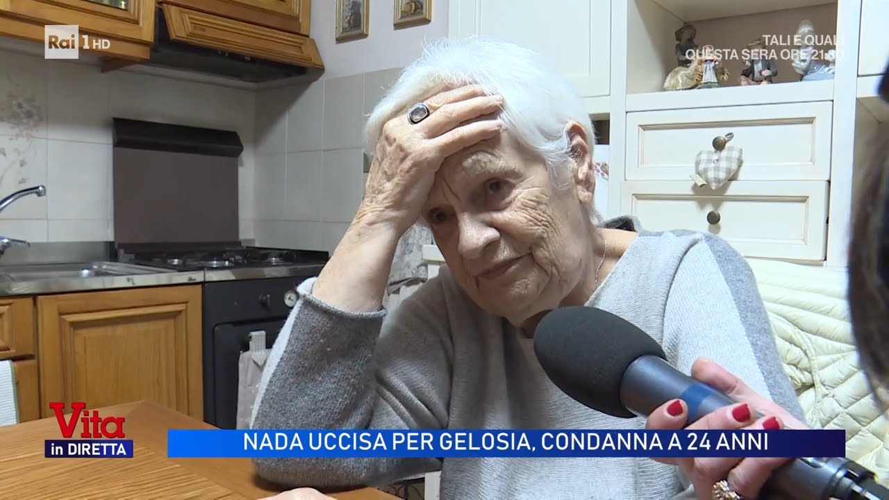 La mamma di Nada Cella: 