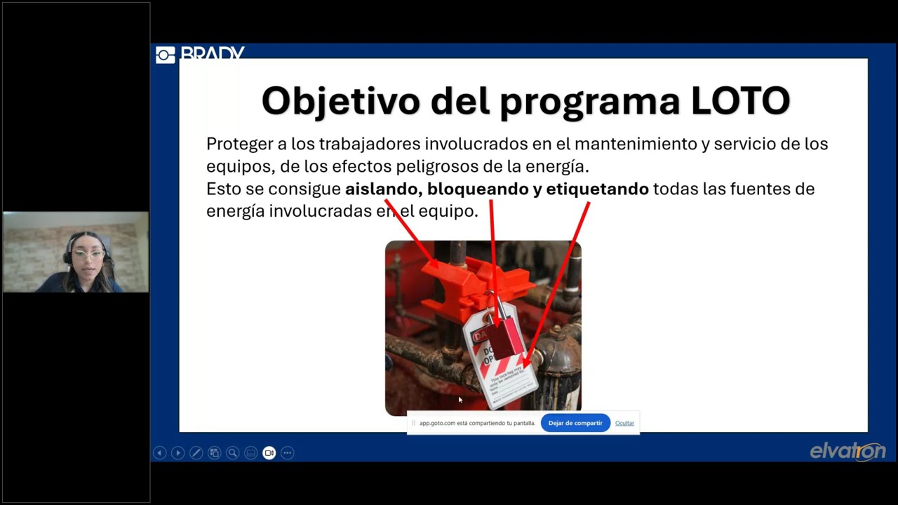 Webinar: Seguridad en el Mantenimiento Técnicas de Bloqueo y Control de Energías Peligrosas