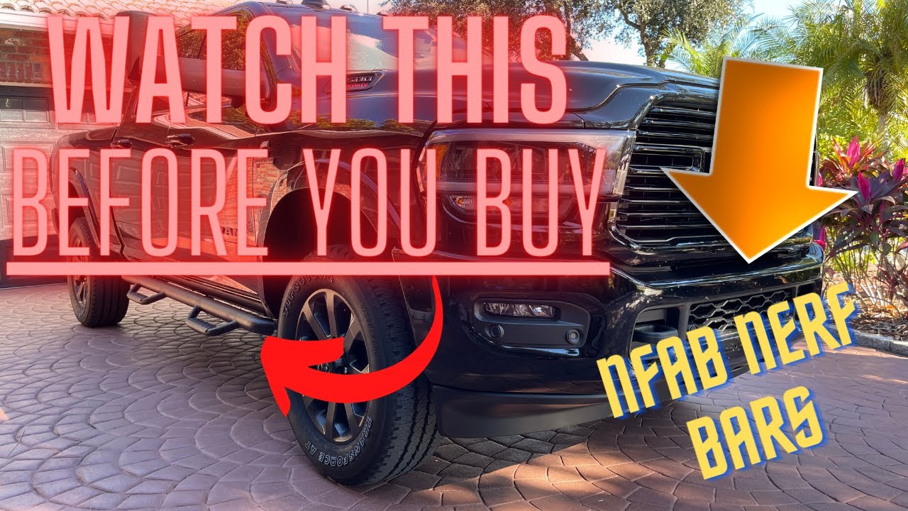 N-FAB Nerf Bars - Installation and overview - pros and cons - what you need to know before you buy