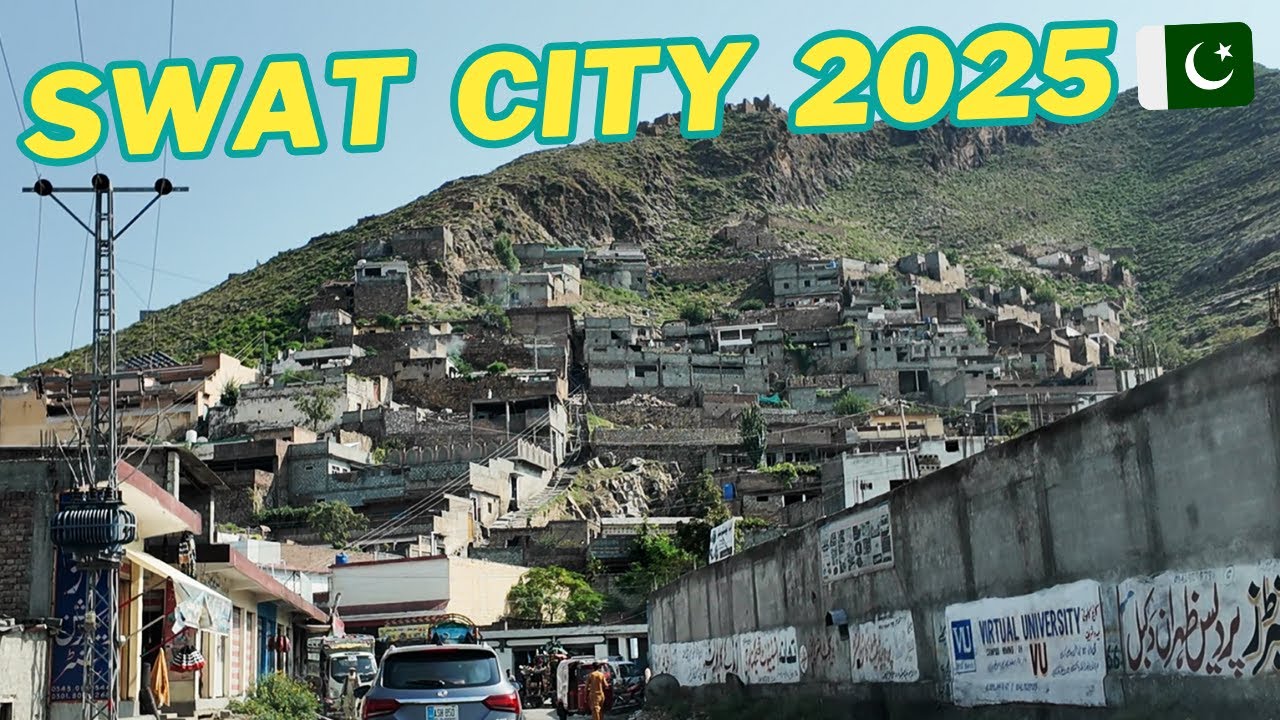 PART 3 Exploring Swat City Pakistan 2025 | Beautiful Swat Valley Tour 🇵🇰 | Mingora PK Travel
