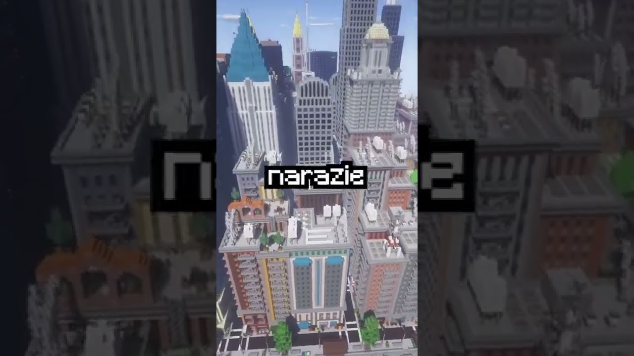 NAJWIĘKSZA BUDOWLA W MINECRAFT!