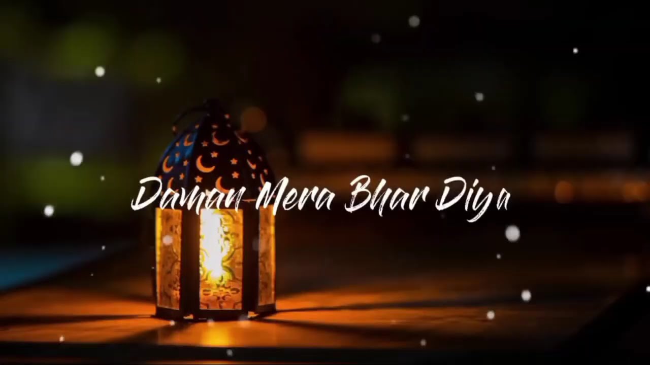 Noore Ramzan Beautiful Naat (lyrics) { slowed-reverb } Ramadan Mubarak–Farhan Ali waris