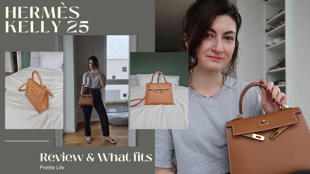 Review and What fits in my Hermès Kelly 25 | Prettite Life