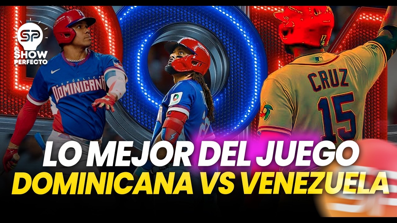 Lo mejor del juego Dominicana contra Venezuela!! Un palo !