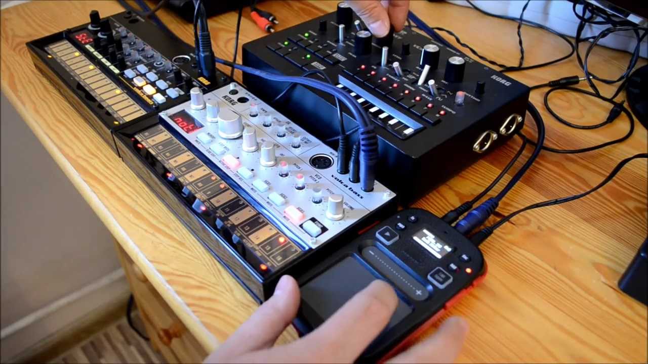 Korg - Volca Bass @ Beats, Monotribe - test #003.