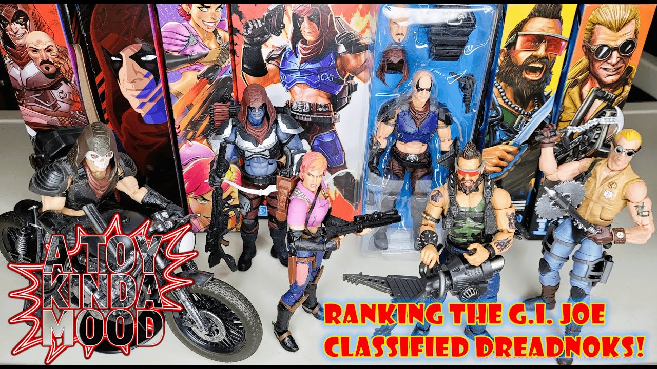 Ranking The G.I. Joe Classified DREADNOKS! Ripper Buzzer