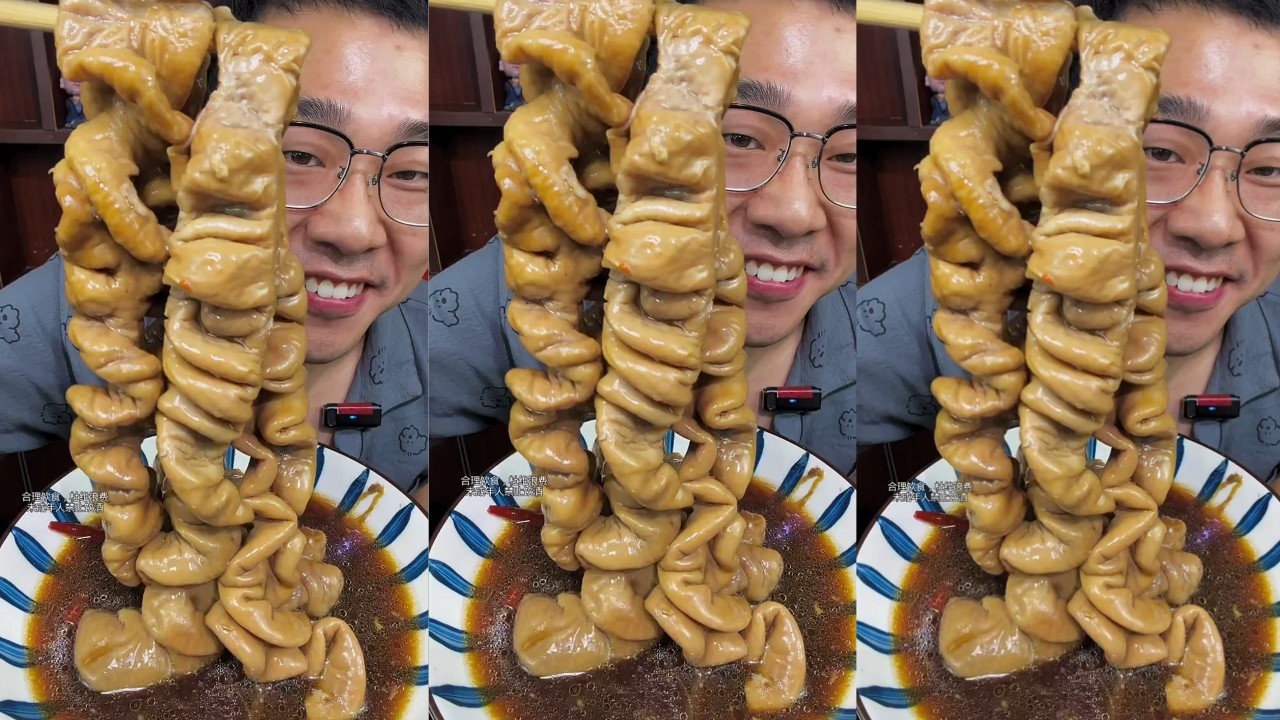 Let's Eat 😋 Braised Pork Intestine & Spicy Noodles | Super Delicious Eating Show!