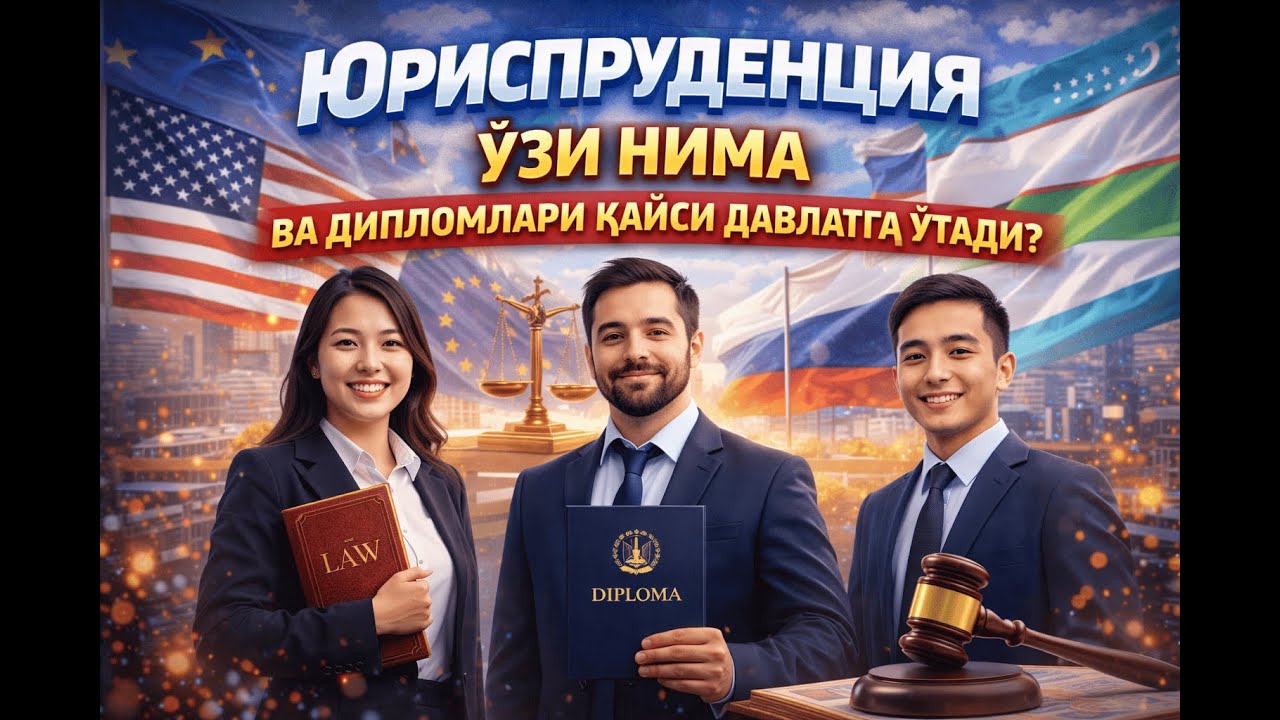 Юриспруденция узи нима? Дипломи кайси давлатларга утади? #кино #мигранты #мигрантывроссии
