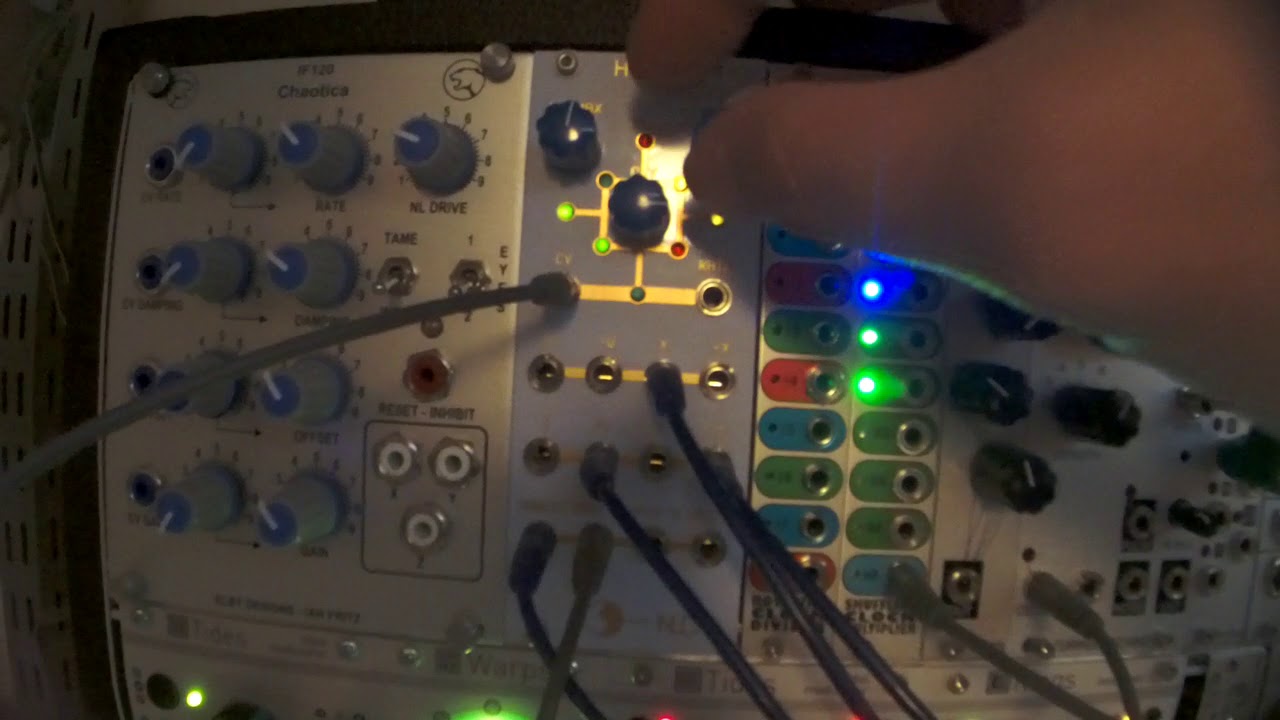 Nonlinearcircuits  HyperChaos Deluxe  eurorack modular synth