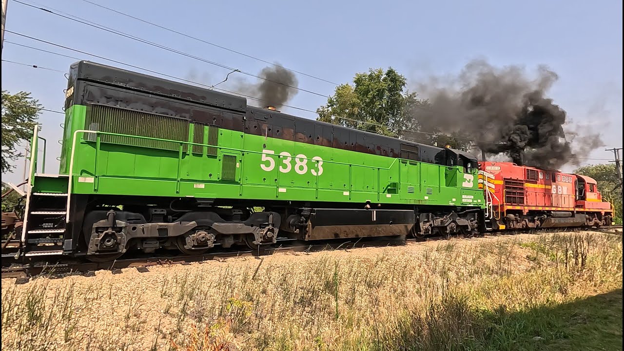 Illinois Railroad Museum Diesel Days! Part II Action Packed!!
