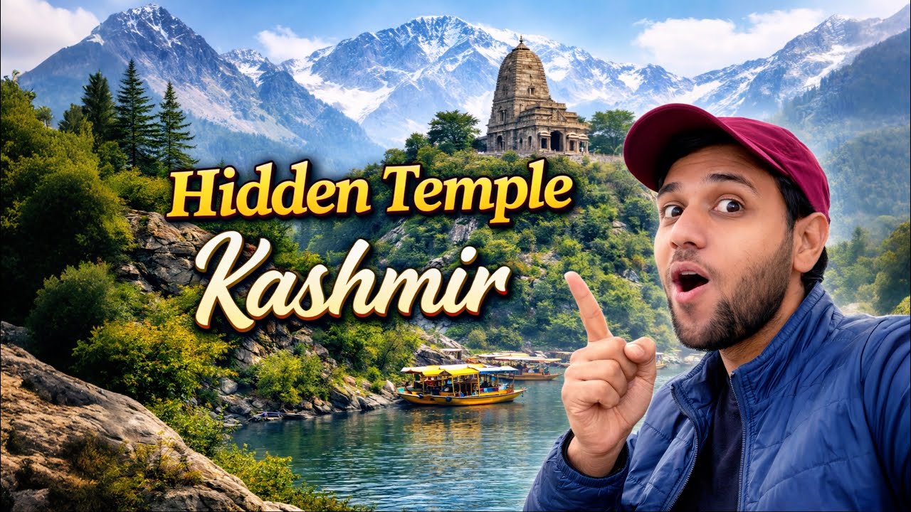 Kashmir hidden temple. adi shankaracharya mandir