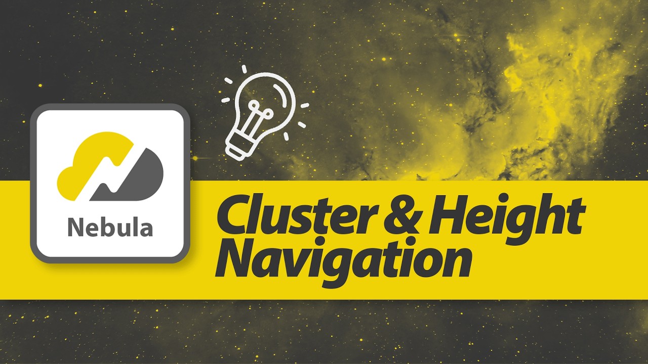 PointCab Nebula – Cluster & Height Navigation