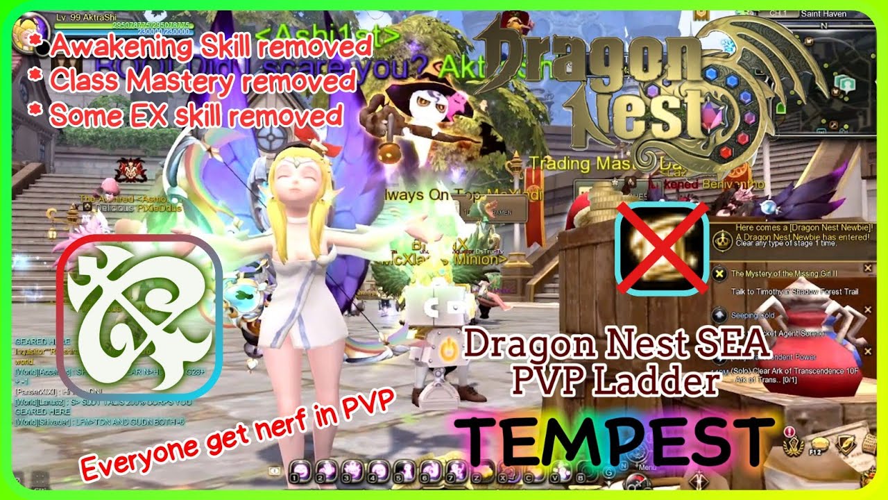 Tempest after Character Balancing in PVP Ladder ~ Dragon Nest SEA #947 -Requested-