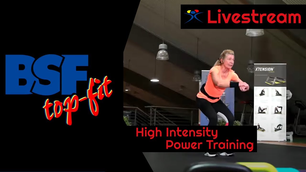 High Intensity Power Training / Bodyforming Online-Kurs (Livestream) • BSF topfit - 24.02.2021