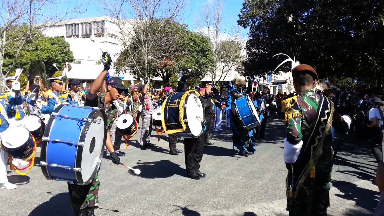 Dewaruci Marching Band visits Freo