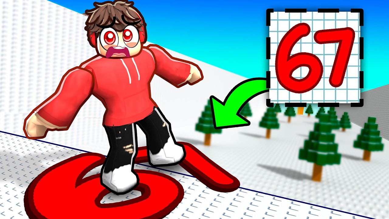 ROBLOX DRAW SLED DOWN A HILL!