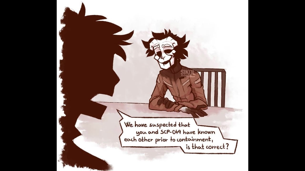 SCP comic dub 035 and 049 interview
