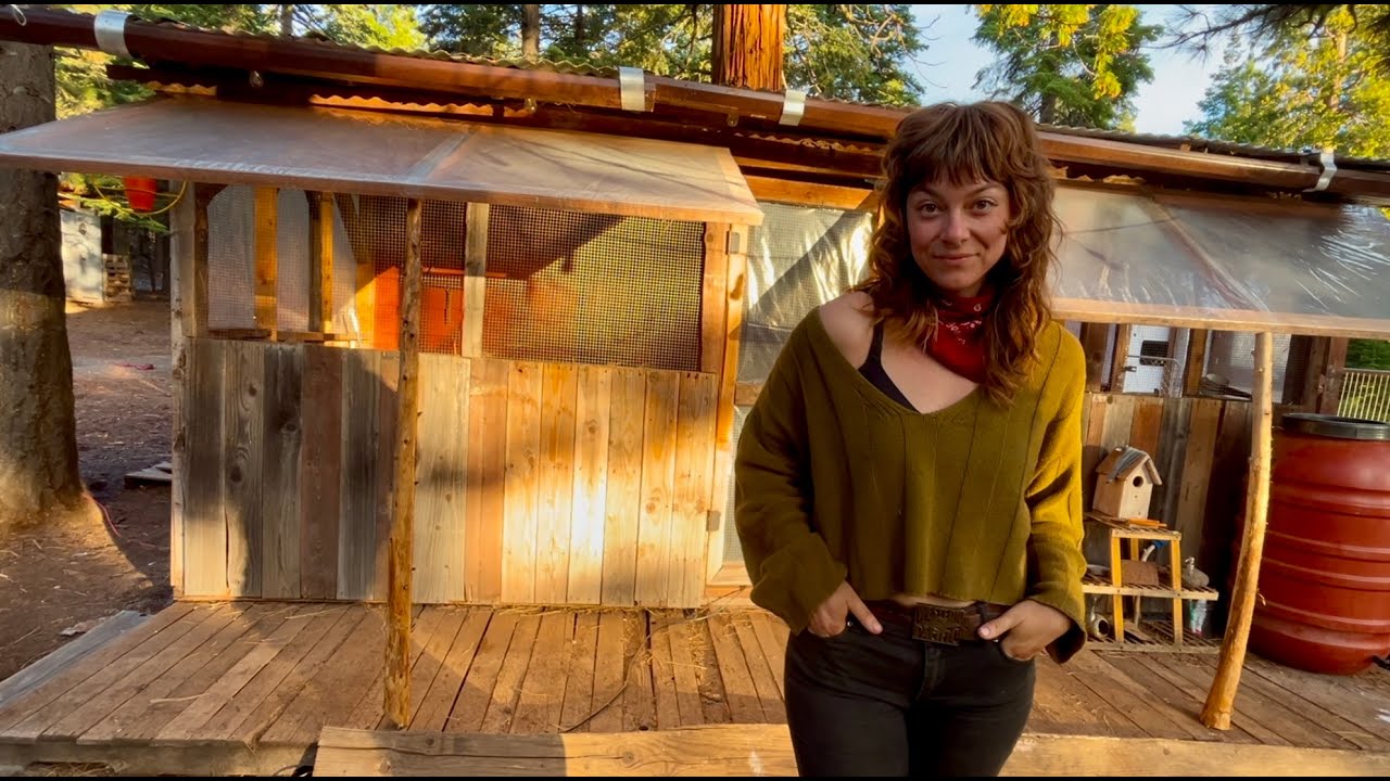 WINTERIZE Your Off Grid Cabin Porch Now For a Cozy Winter!