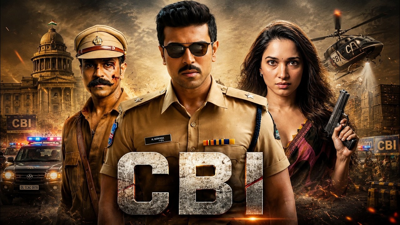 CBI | Ramcharan New South Indian Full Movie 2026 Hindi Dubbed | Latest Full Action Movie