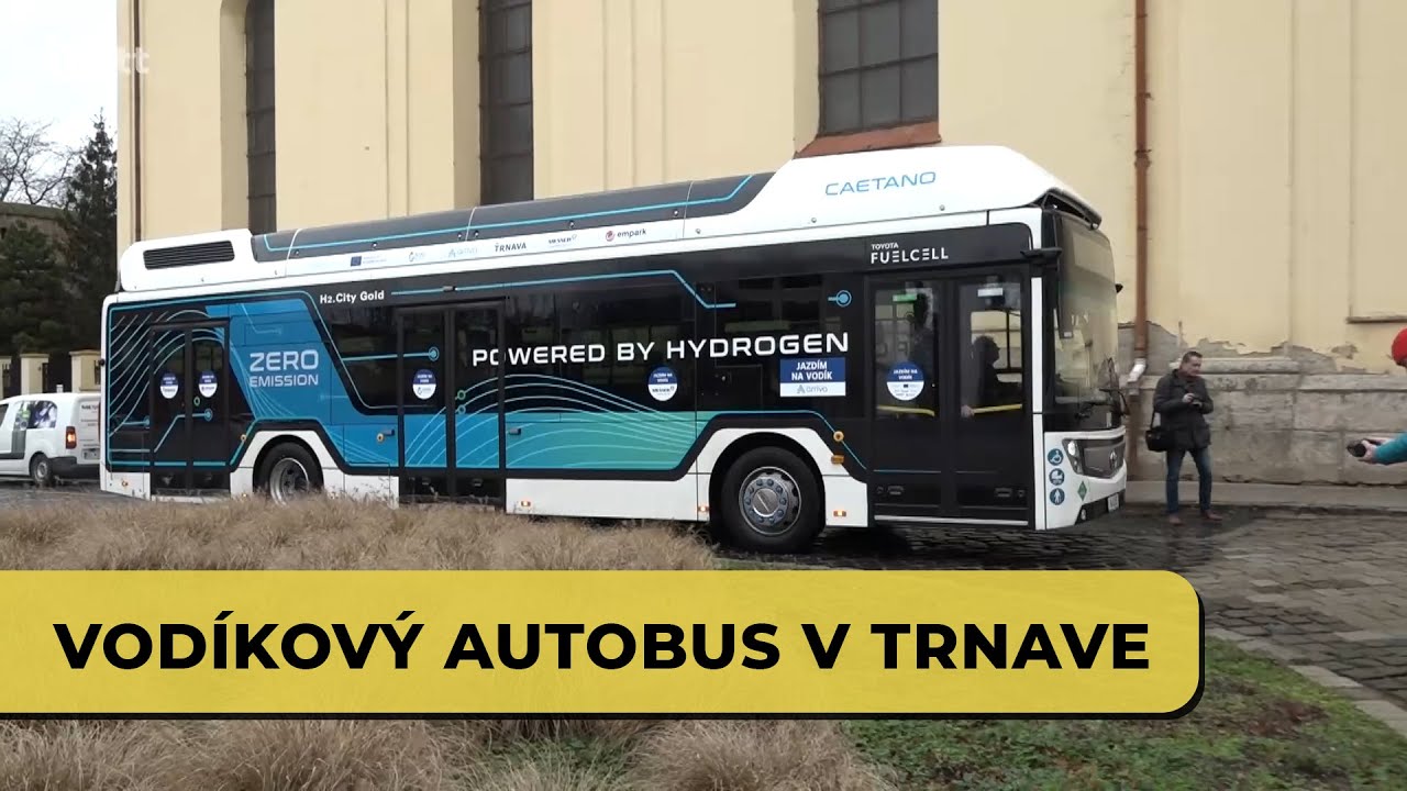 Vodíkový autobus v Trnave