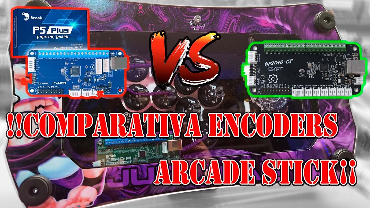 Los mejores modelos de placas/encoders para arcade stick custom disponibles en la actualidad!!!