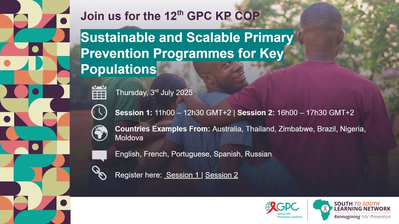 GPC KP CoP | Sustainable and Scalable Primary Prevention Programmes for Key Populations (Session 2)
