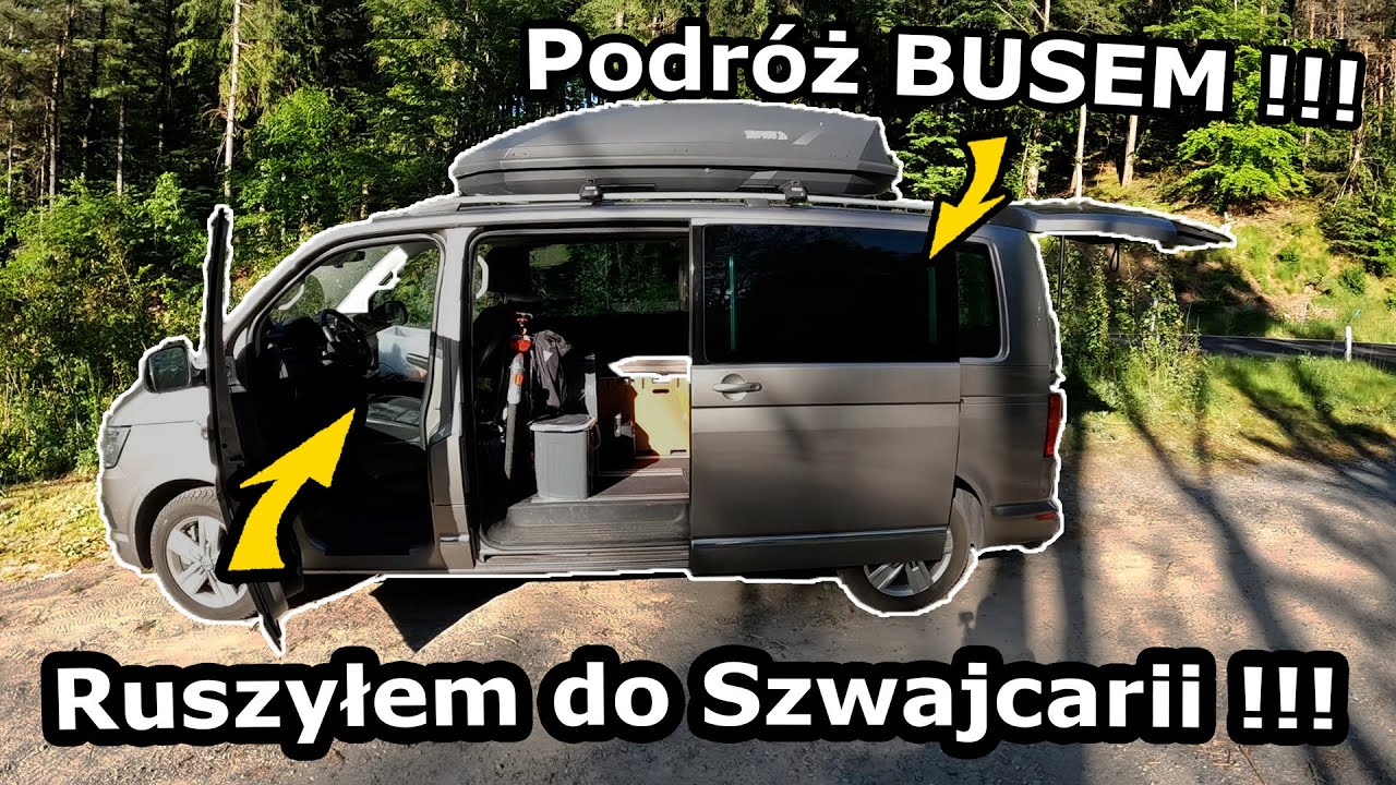 Pierwszy Dzień Podróży do Szwajcarii !!! - Zdobywam Pierwszą Via Ferratę !!! * Zaczynam VANLIFE #933