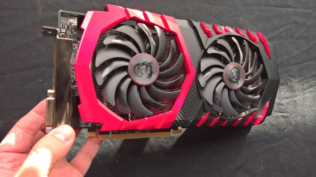 MSI Radeon RX 480 8GB GDDR5 Unpacking and Testing