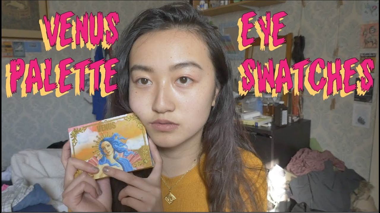 Lime Crime Venus 1 Eye Swatches