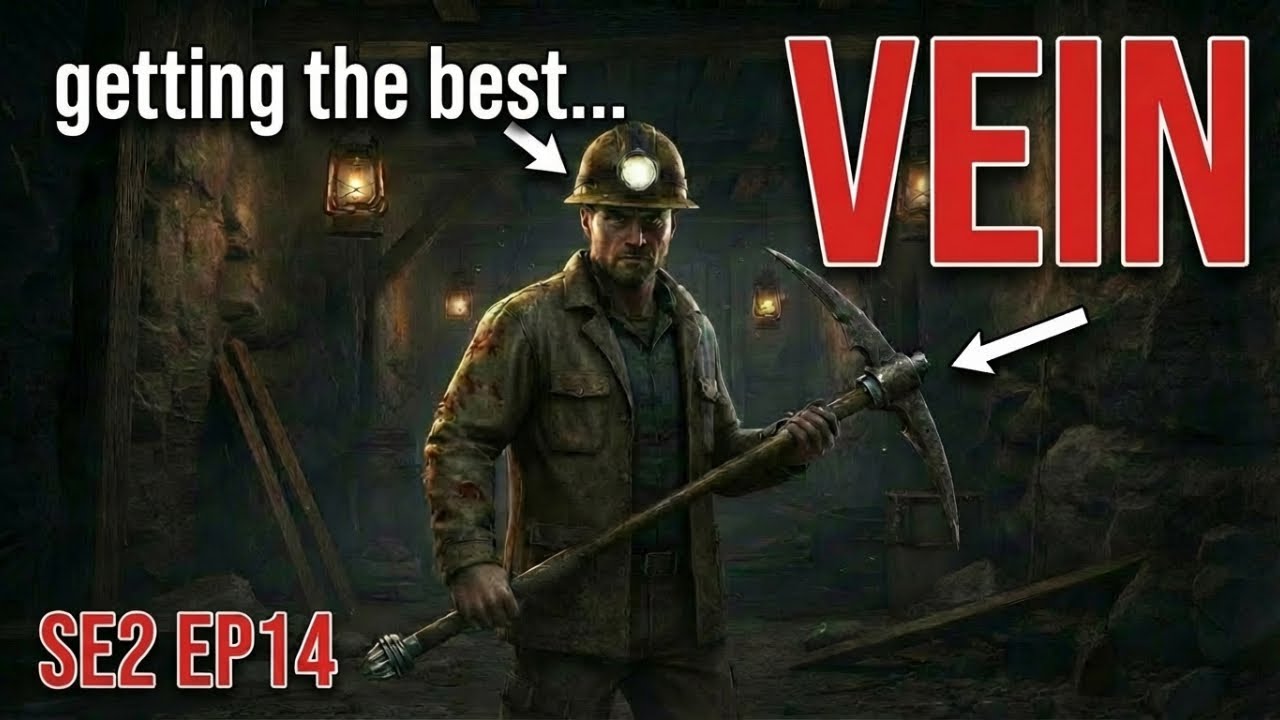 Как получить ЛУЧШУЮ кирку и лампу из шахты №3! VEIN SE2 EP14