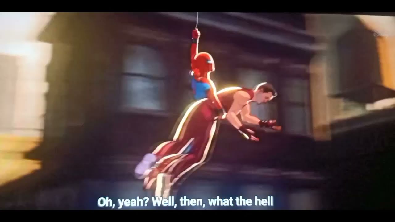 What If Episode 5 - Spider Man Entry Scene
